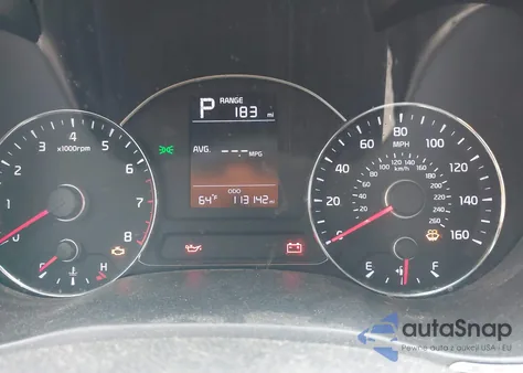 2017 Kia Forte Lx z USA, uszkodzony, nr VIN 3KPFK4A7XHE118406